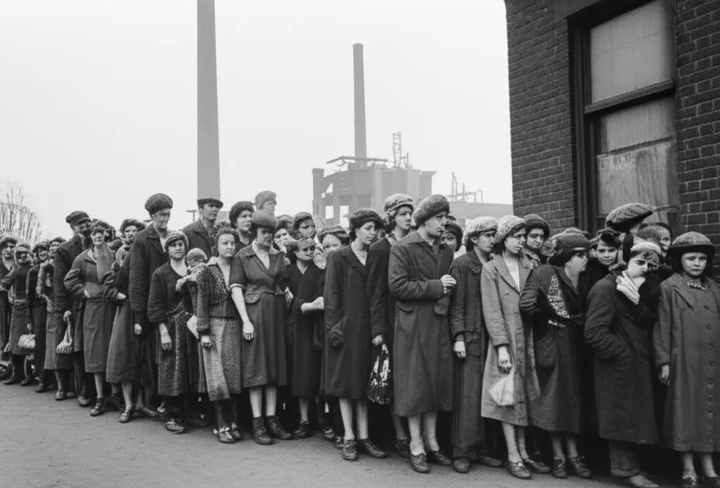 3. 끝없는 절망의 터널: 무너진 은행과 굶주리는 사람들