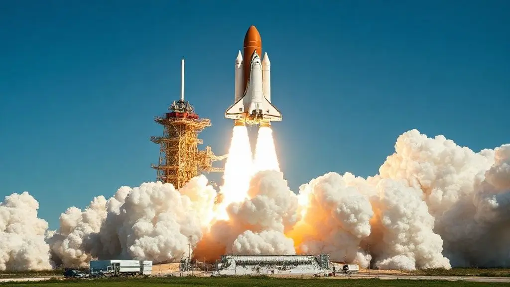 전 세계의 이목이 집중된 카운트다운과 이륙