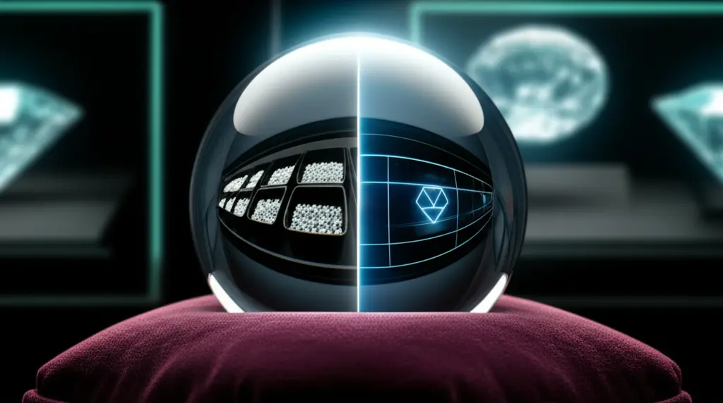 다이아몬드의 미래, 신흥 럭셔리 vs 영원한 몰락