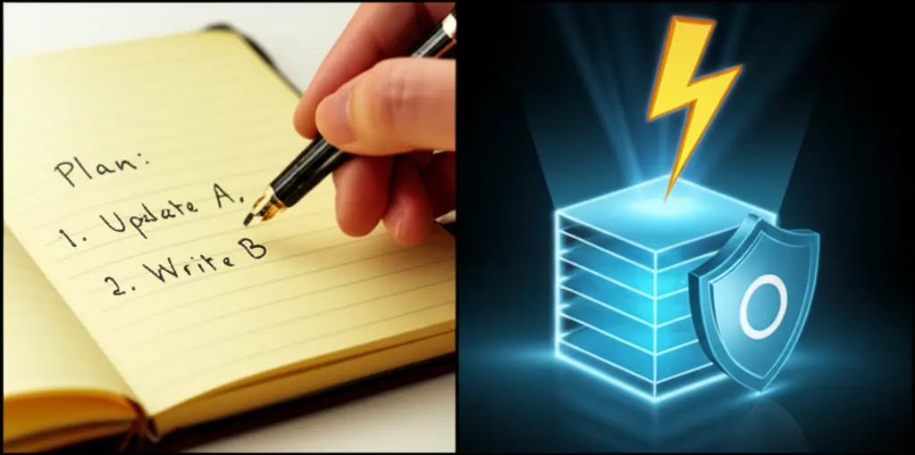 3. 두 번째 거짓말: 갑작스런 정전에도 끄떡없는 비밀, 저널링