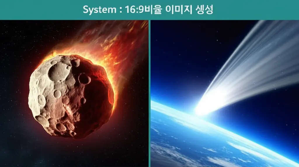 4. 유력한 용의자들: 소행성인가, 혜성인가?