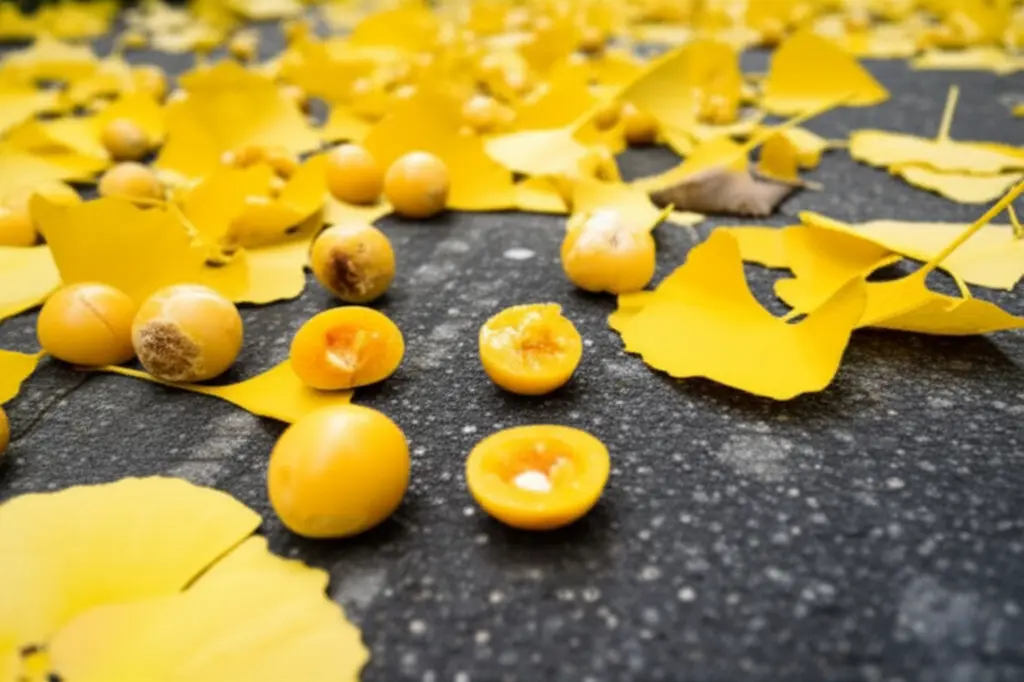 가을의 애물단지, 은행나무의 냄새