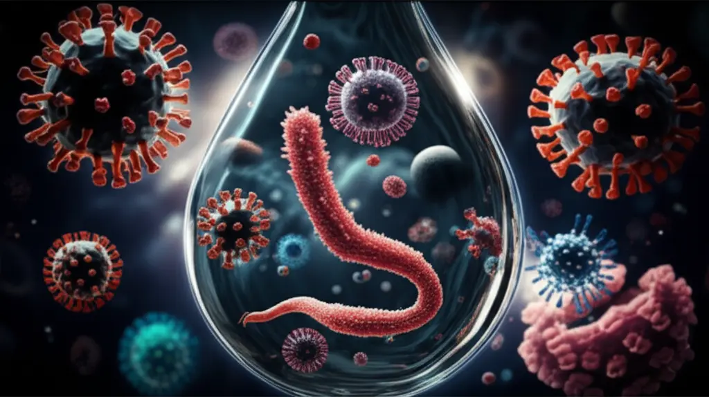 2단계: 물 한 방울 속의 바이러스 동물원