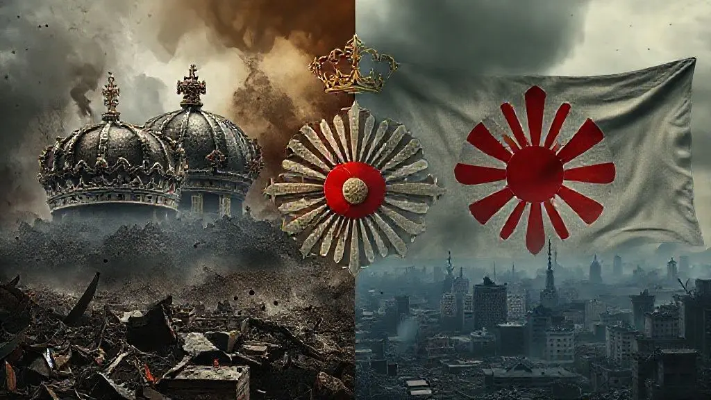 역사의 아이러니: 패전국 군주들의 몰락과 일본의 예외