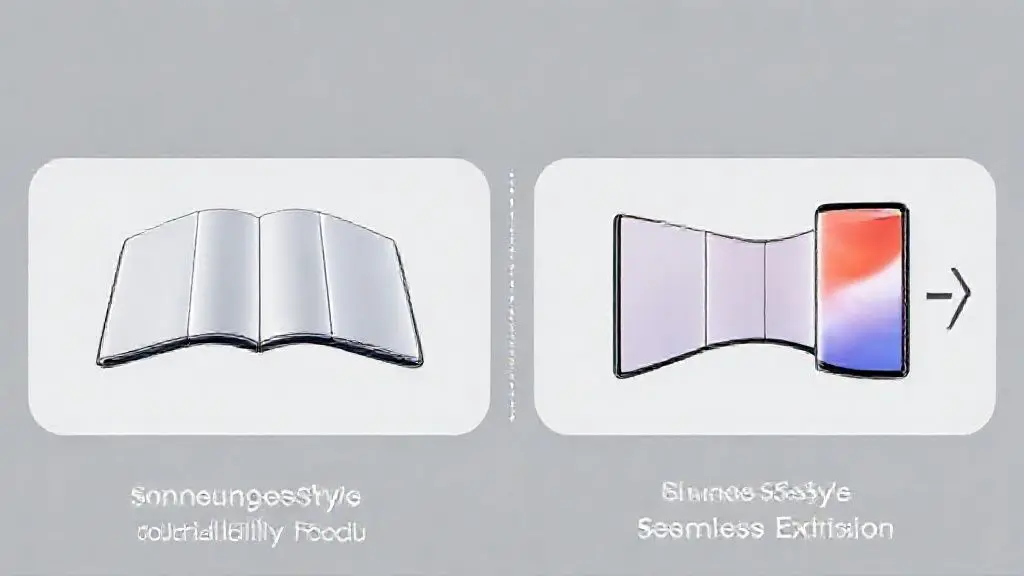 접는 방식과 내구성: 삼성의 안정성 vs 화웨이의 도전