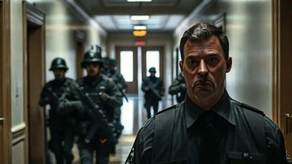 4. 공포의 순간: 총을 든 군인, 얼어붙은 국회