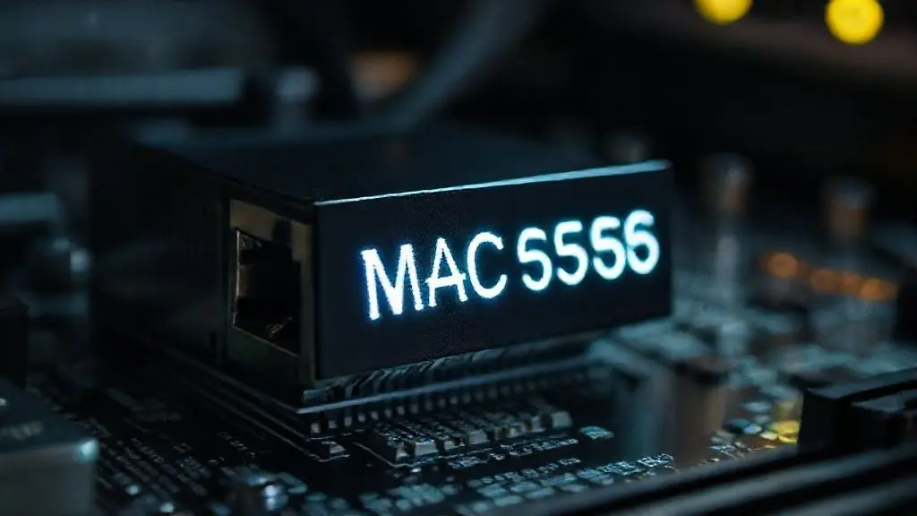 1. 하드웨어의 주민등록번호, MAC 주소