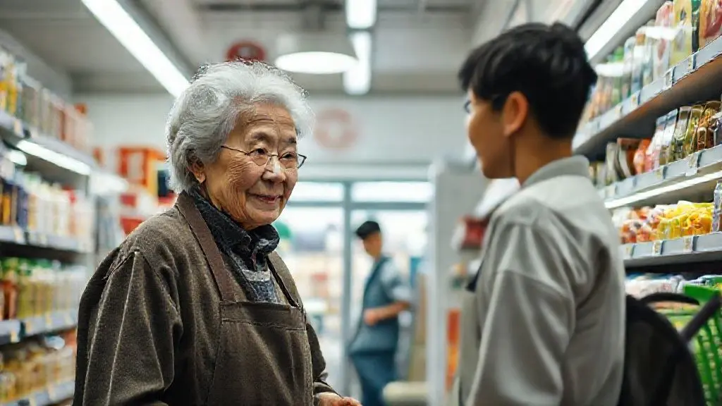 2. 할머니부터 외국인 유학생까지: 일본의 다양한 알바생들