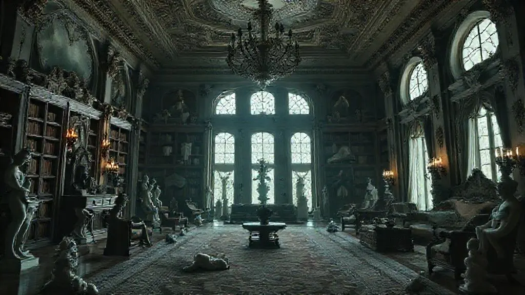 호화로움 속에 숨겨진 기괴한 내부 모습