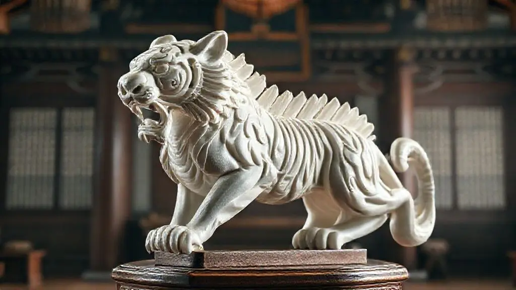 음악의 끝을 알리는 백호의 포효, 들어보셨나요?