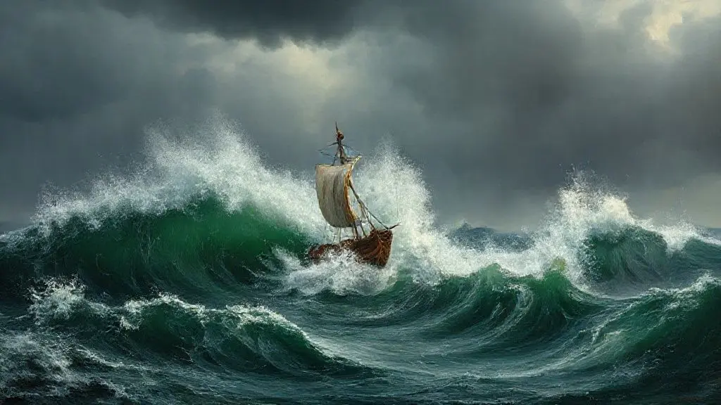 1. 거칠고 메마른 바다: 자연이 만든 첫 번째 장벽