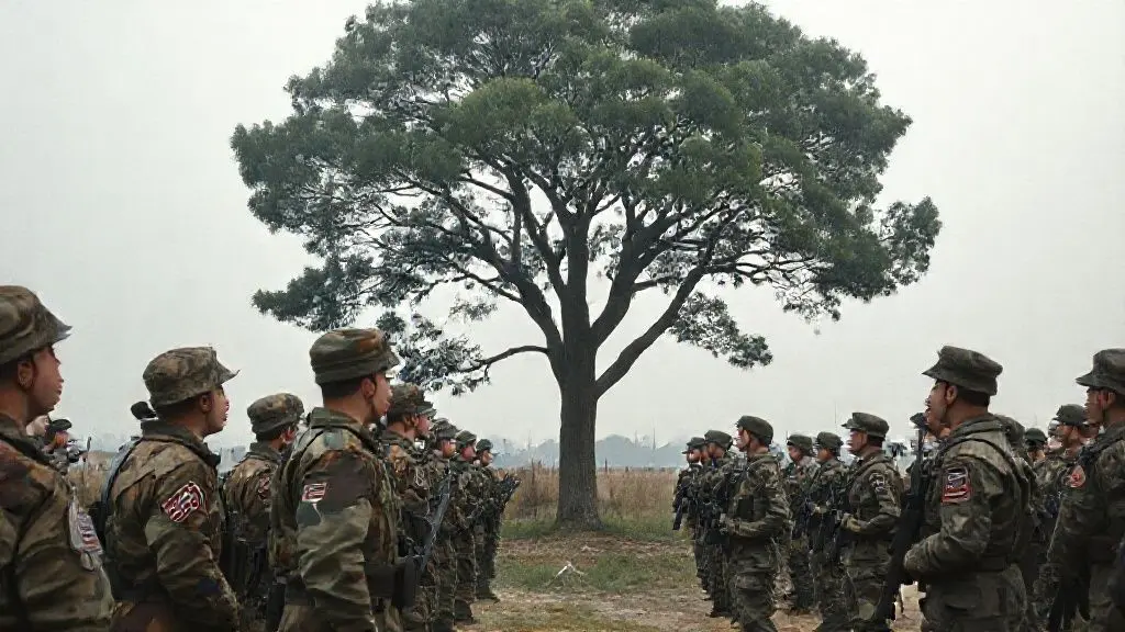 1. 불길한 전조: 미루나무를 둘러싼 긴장감