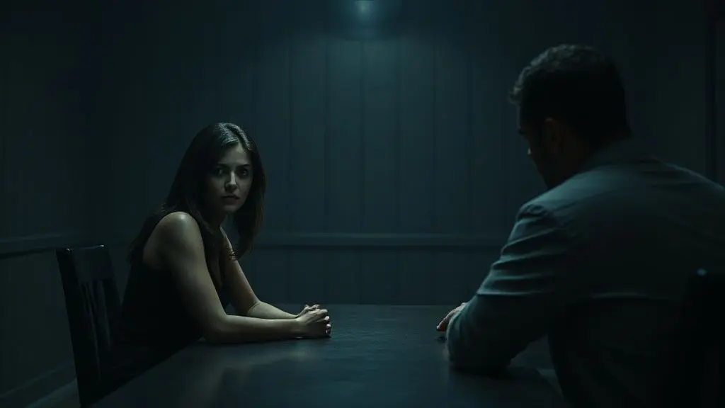 의심의 시작: 미소 짓는 미망인