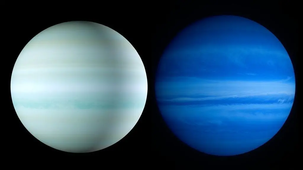 천왕성보다 더 짙고 푸른 이유