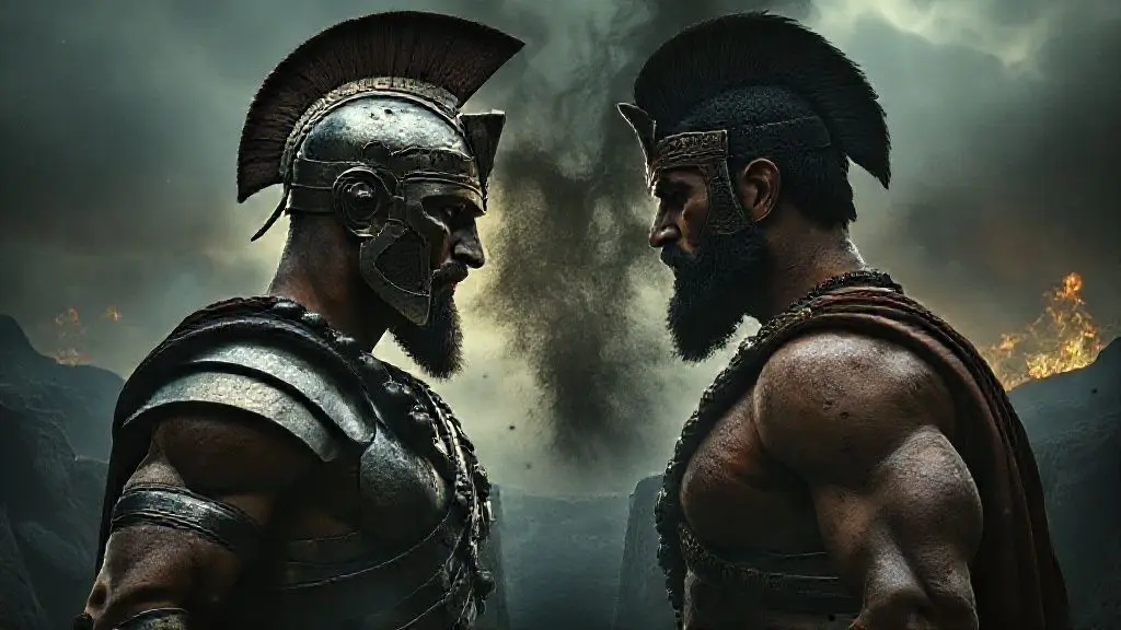 스파르타쿠스 vs. 아슈르, 예상치 못한 대결의 시작