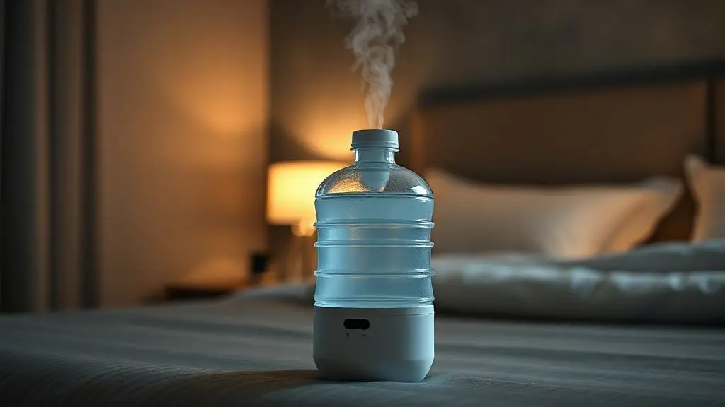 건조함과의 이별! 프롬비 무선 생수병 가습기