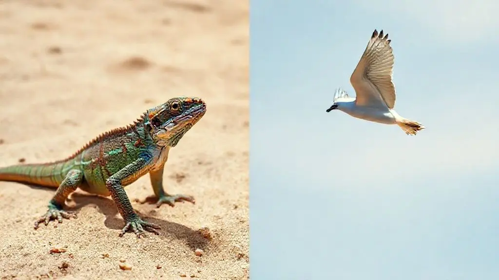 건조한 환경과 비행에 최적화된 진화