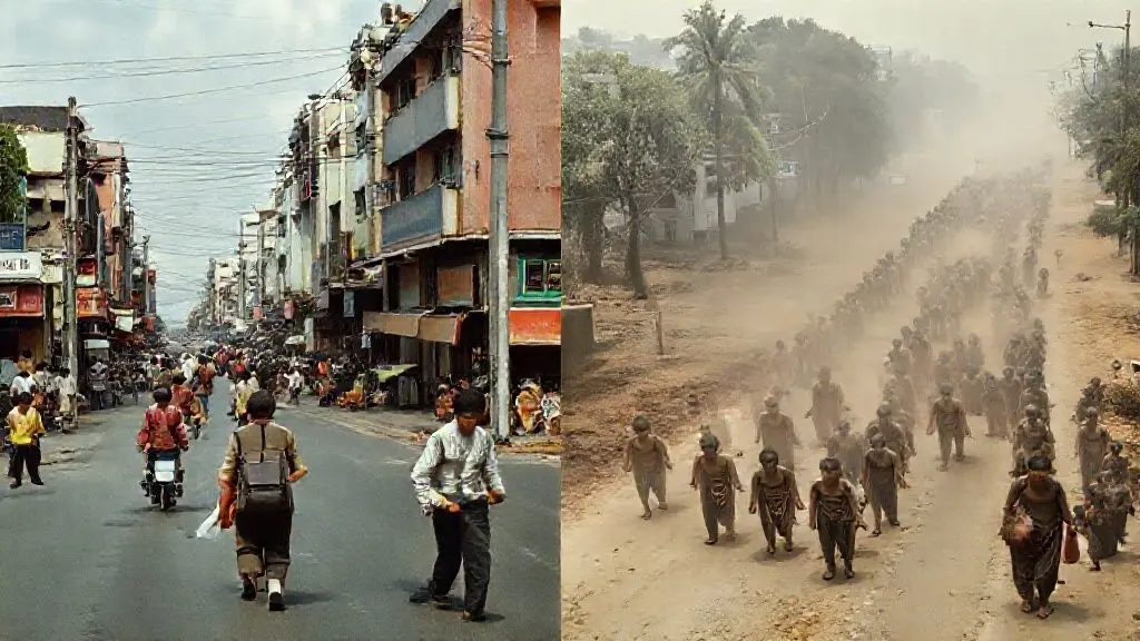 급진적 사회 실험과 인류애 말살: 도시에서 농장으로, 삶에서 죽음으로
