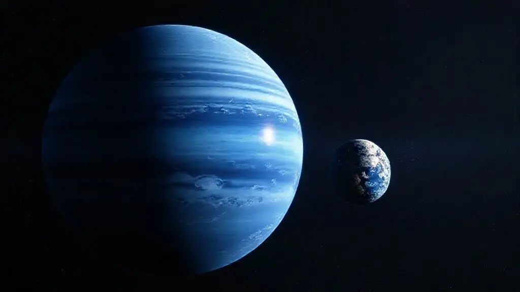 상상을 초월하는 해왕성의 압도적인 규모