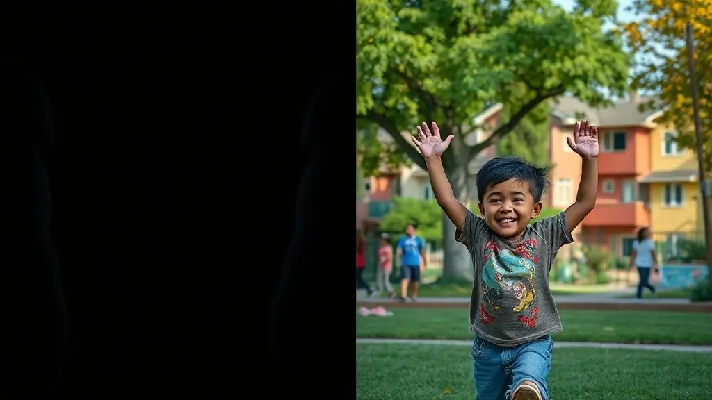 어린 시절의 그림자, 그리고 빛