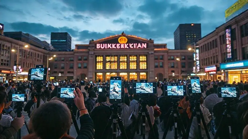 1. 도시의 광장이 라이브 스튜디오로 변모하다