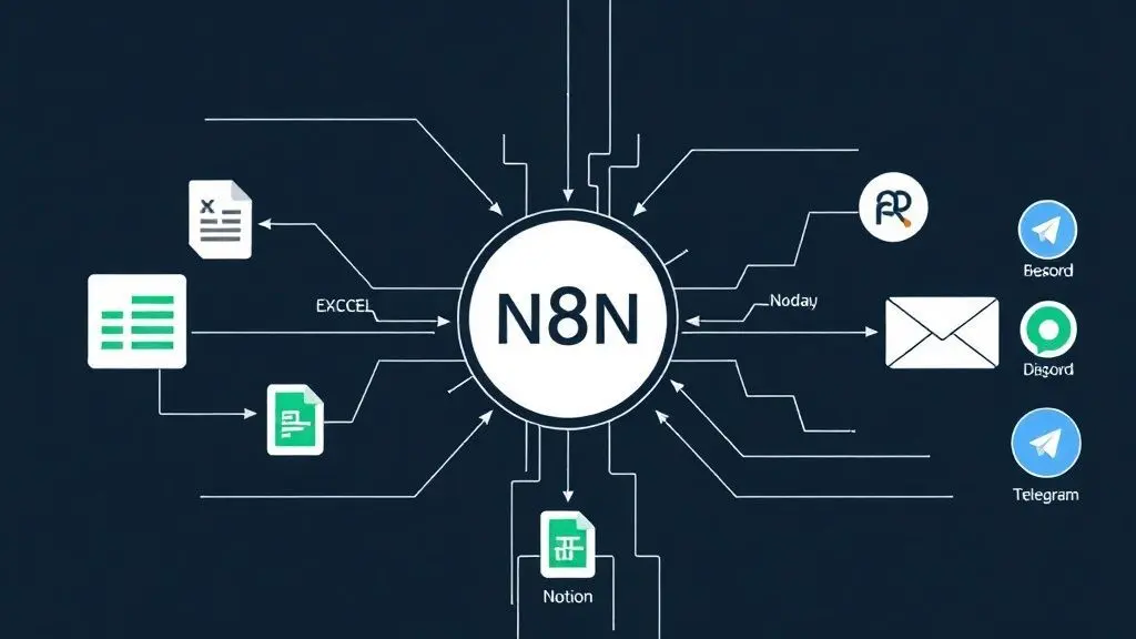 N8N의 진정한 힘: 데이터 처리와 통합 능력