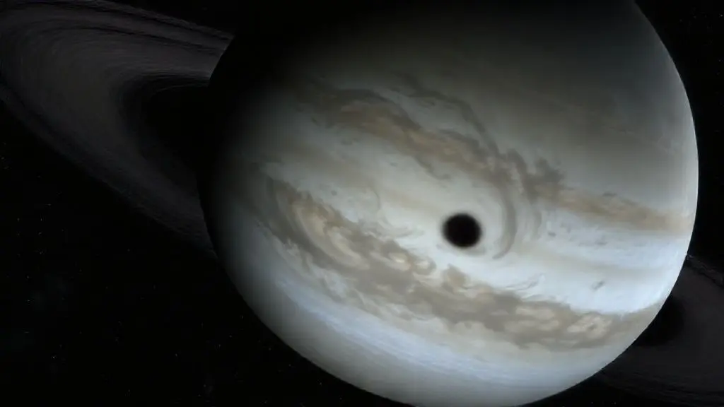 보이저 2호가 포착한 해왕성의 거대한 눈
