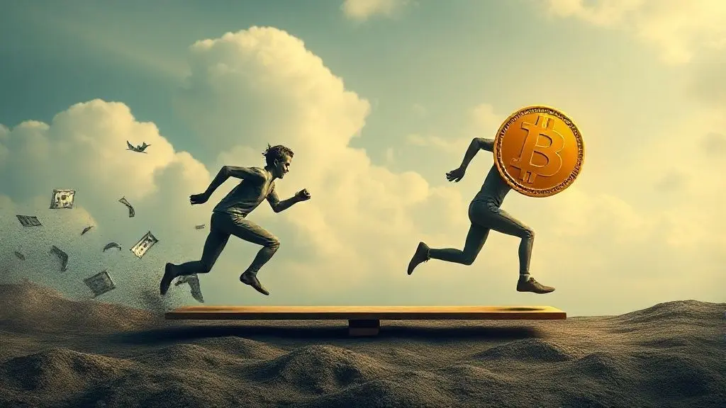 새로운 게임 규칙: 달러에서 비트코인으로의 전환