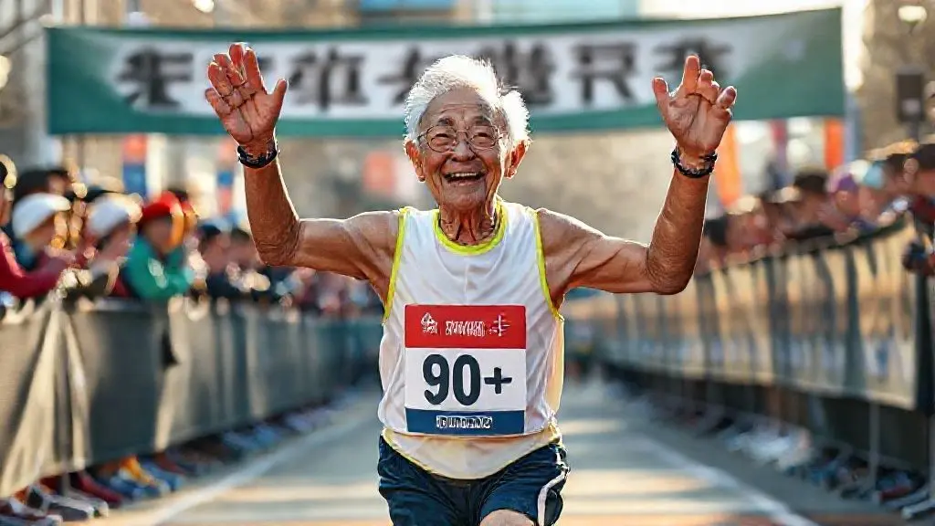 60세에 시작된 마라톤, 90세에 새 기록을 세우다