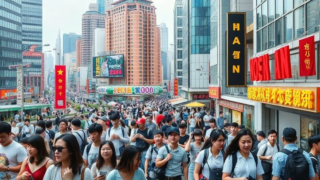 뜻밖의 수혜자, 대한민국: 늘어나는 중국인 관광객