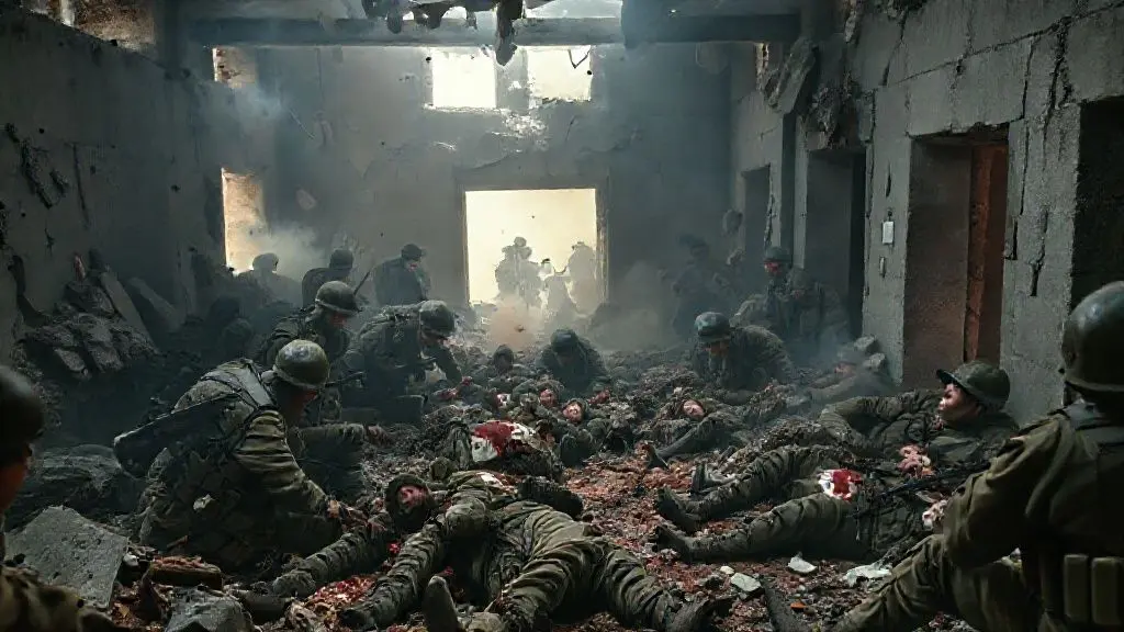 피로 얼룩진 전장에서의 희망