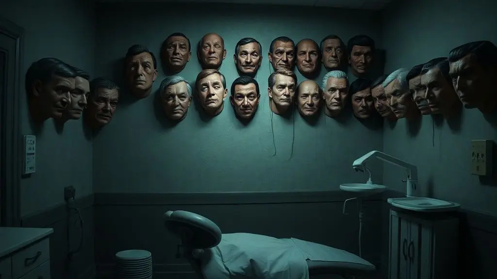 가면과 진료용 의자: 섬뜩한 방의 정체는?