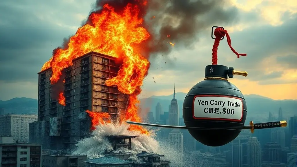 연준의 필사적인 '돈 풀기'와 일본발 '엔캐리 트레이드'의 위협