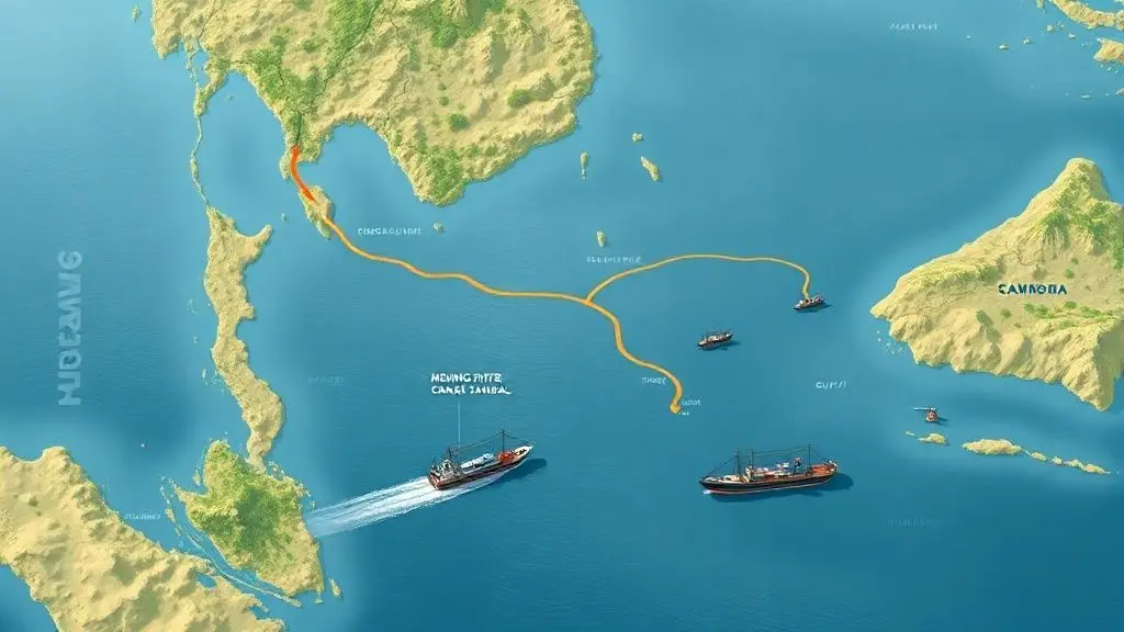 푸난테크 운하: 경제 발전인가, 전략적 전진 기지인가?