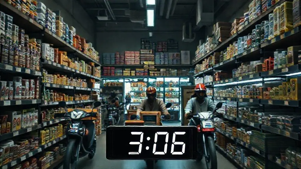 10분 배송의 비밀: 거대한 인력과 다크 스토어의 힘