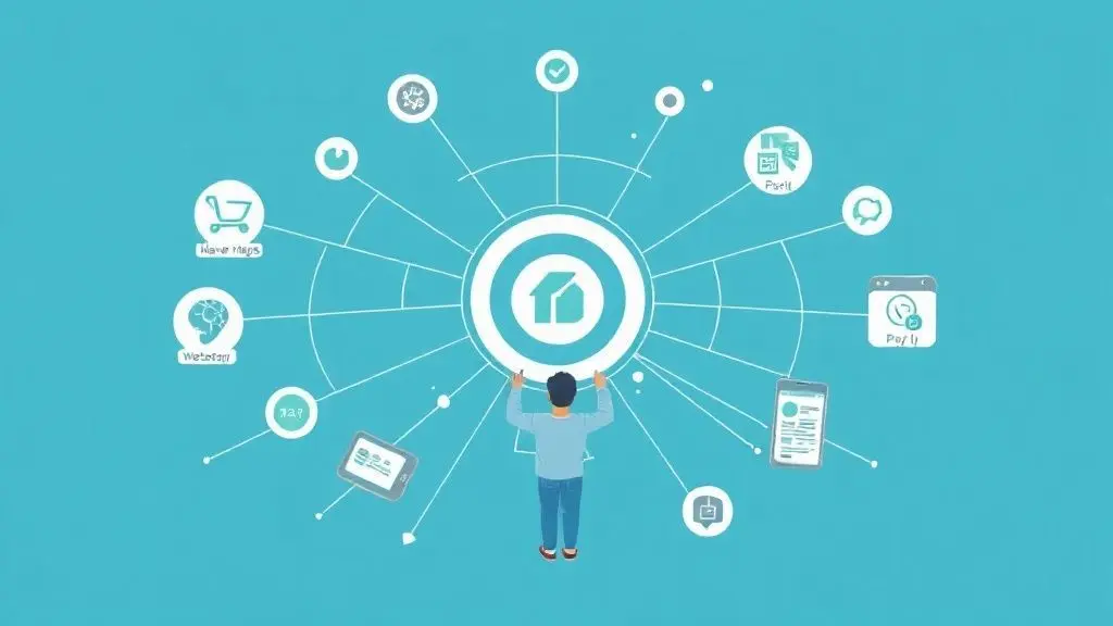 2. '탈검색' 전략: 네이버 ID를 중심으로 한 거미줄 생태계