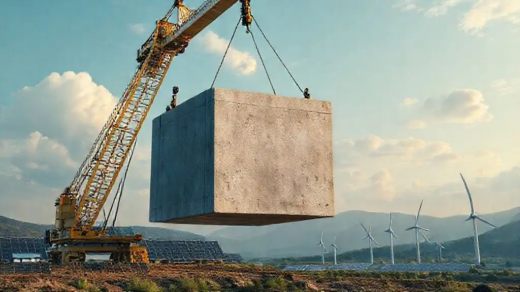 1. 중력으로 에너지를 저장하다: 중력 배터리의 원리