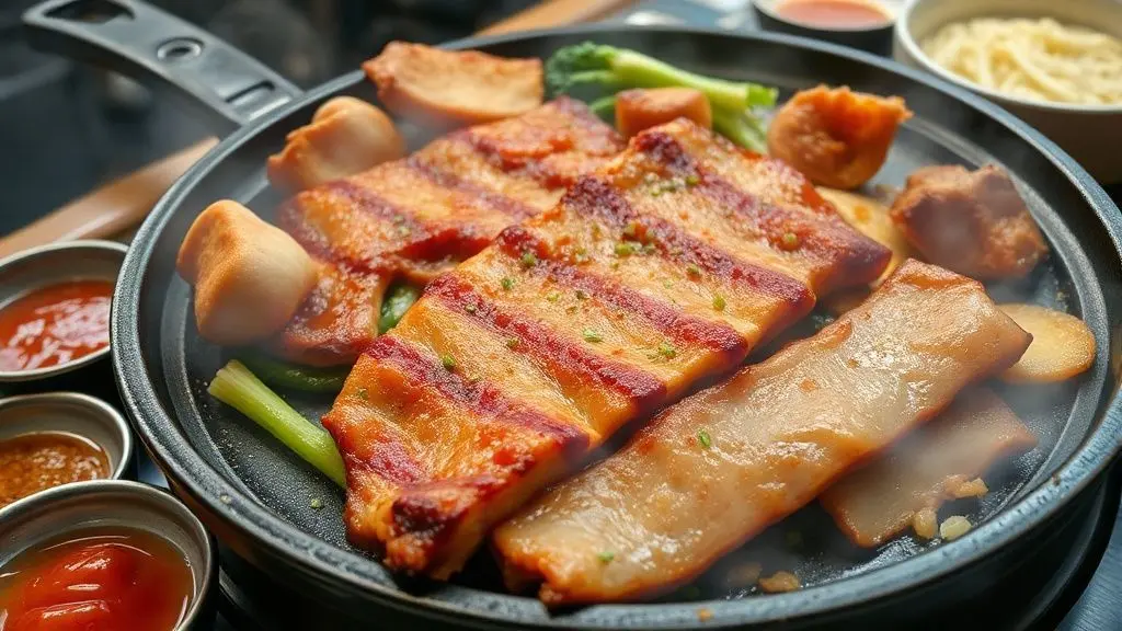 미나리 삼겹살을 넘어 다양한 K-요리로!