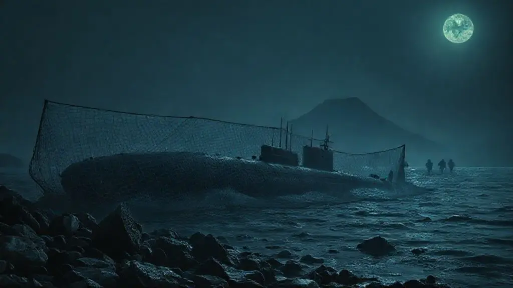 공치잡이 그물에 걸린 잠수함, 그리고 비정한 선택