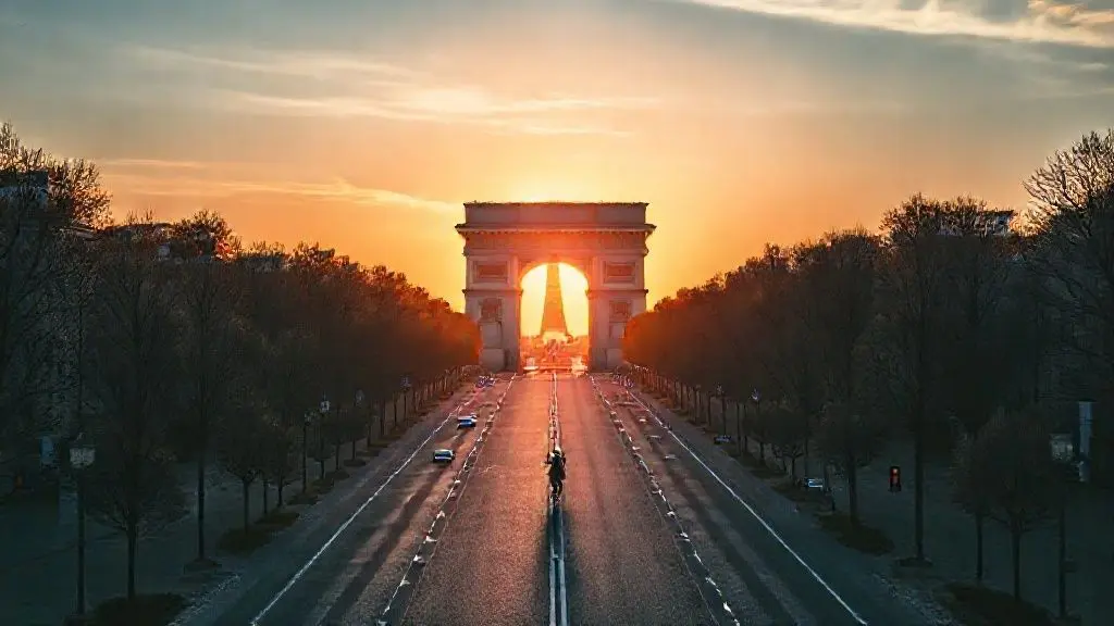 개선문을 등지고 샹젤리제를 누비는 황홀경