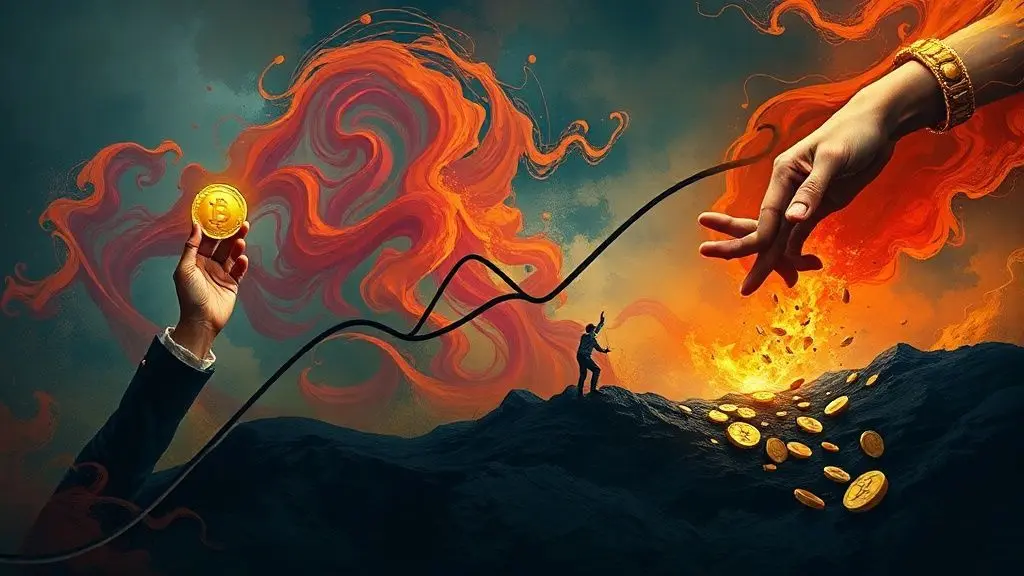 암호화폐 투자, 빛과 그림자: 고수익과 극심한 위험의 공존