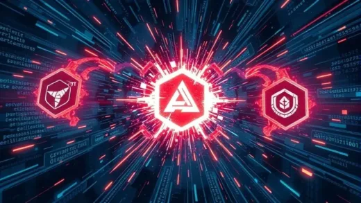 A dynamic, futuristic image depicting a fierce AI model competition with various AI logos (Gemini, GPT, Claude) clashing, highlighting Gemini 3 Flash emerging as a surprising contender, surrounded by data streams and coding elements.