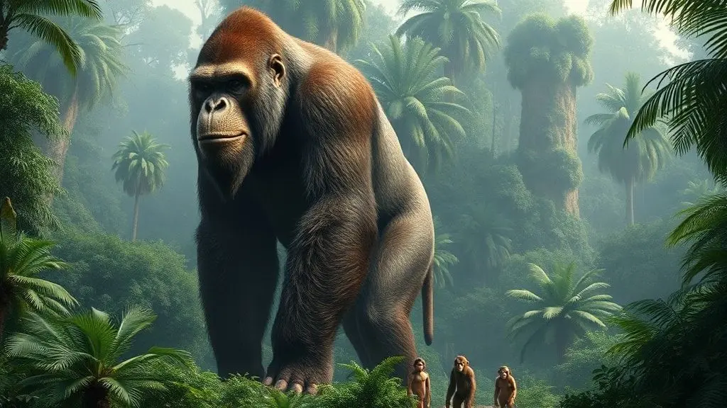 거대한 유인원의 미스터리: 기간토피테쿠스를 아시나요?