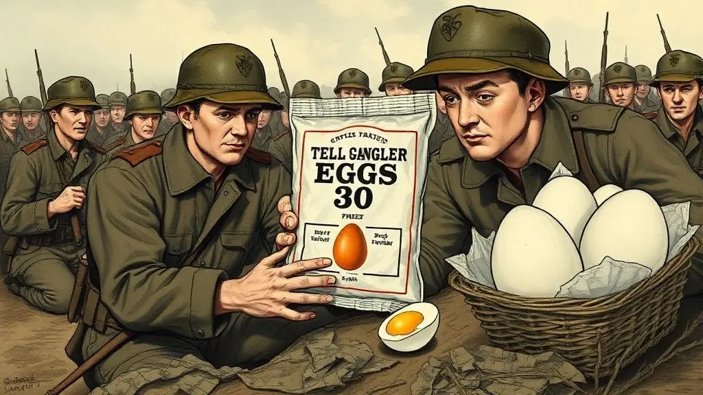 깨지기 쉬운 생명, 가루가 되다: 건조 계란의 탄생