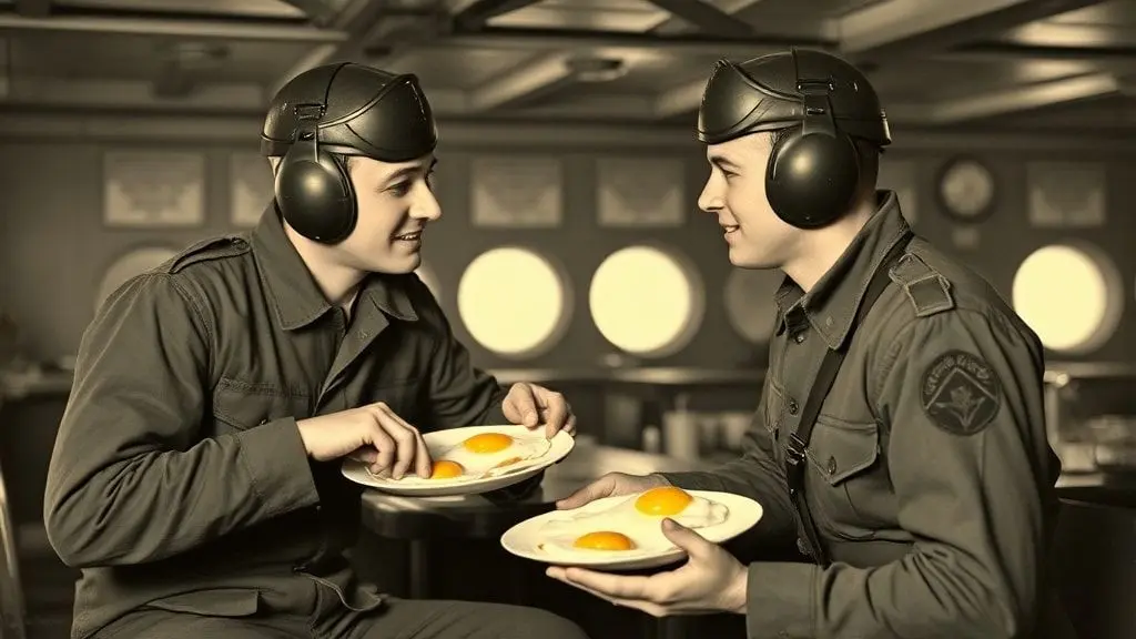 전투를 앞둔 파일럿들의 특별한 에너지원