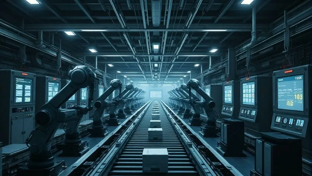 다크 팩토리, 불을 끄고도 돌아가는 미래 공장