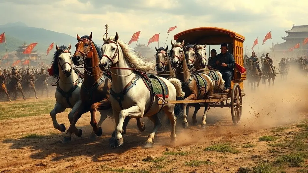 춘추전국시대의 주력 무기, 전차의 전성기