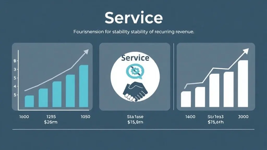 흔들림 없는 성장 동력: 서비스가 만드는 지속 가능한 미래