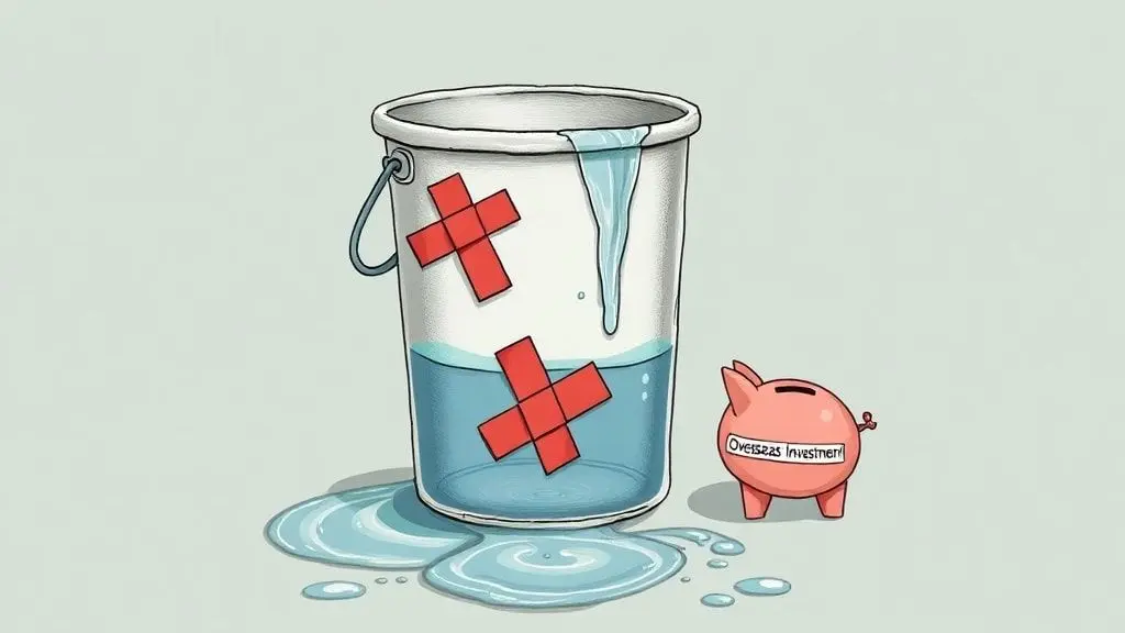 밑 빠진 독에 물 붓기: 구조적 달러 유출과 국민연금 등판