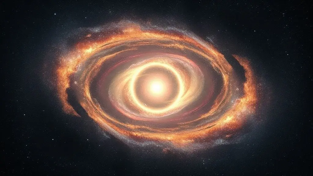 중심이 비어있는 고리 은하: 우주 질서의 재정의